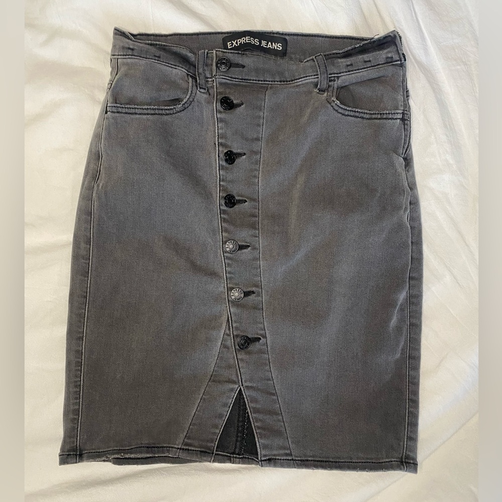 Express Jeans Midi Skirt size 4